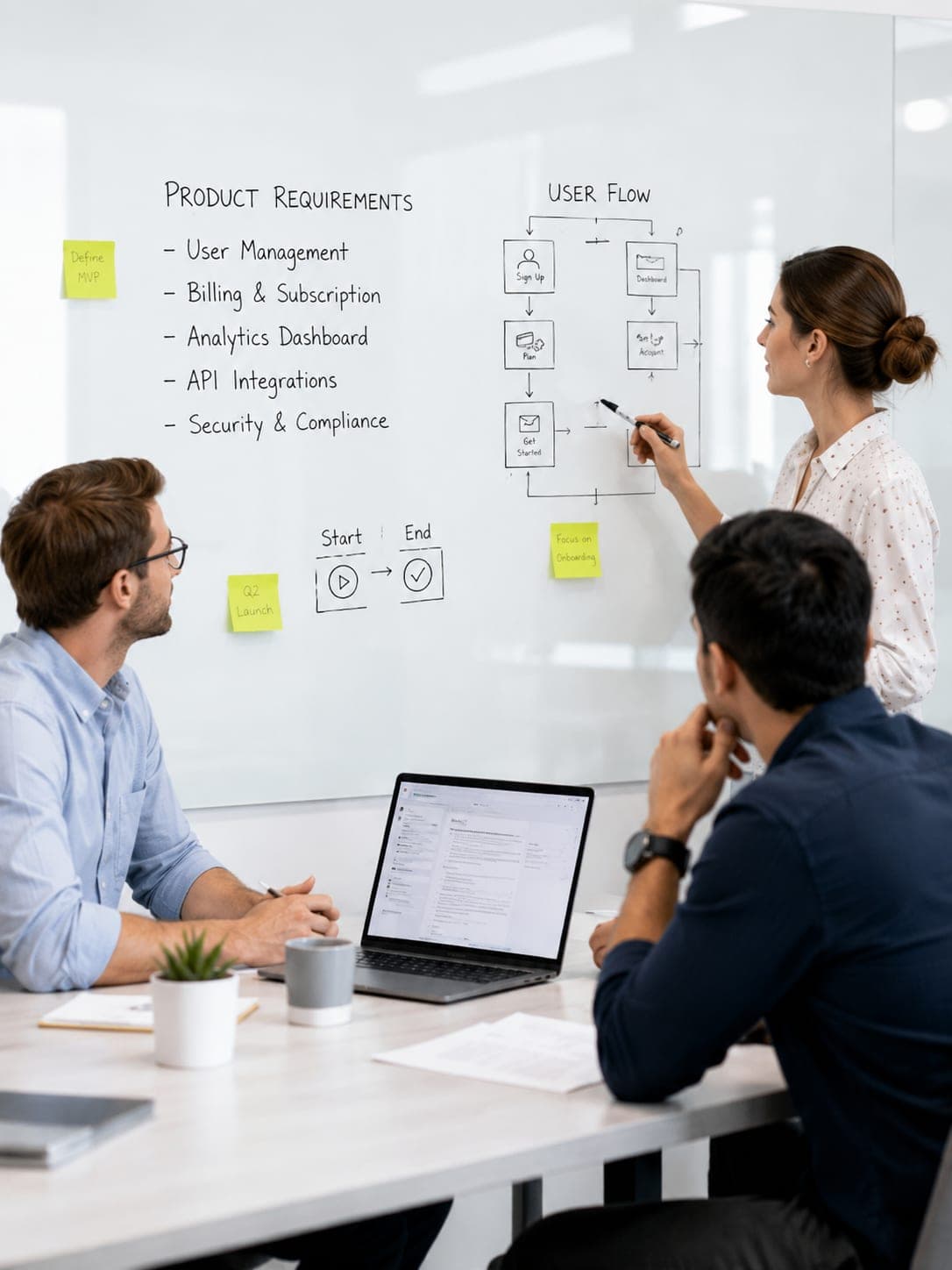 SaaS Development Services delivery process at VectovateAI
