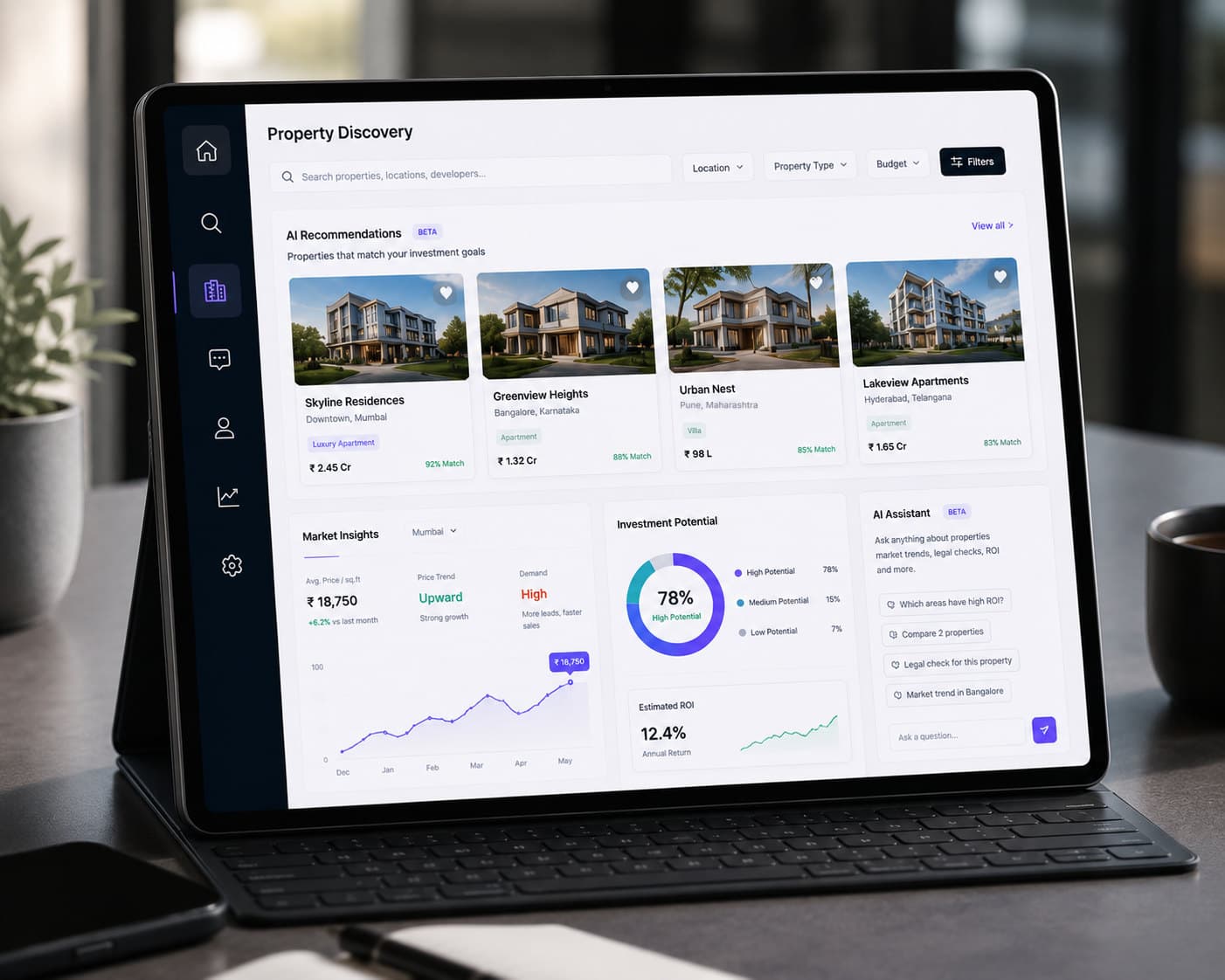 How We Built an AI-Agentic Property Ecosystem — build screenshot 1