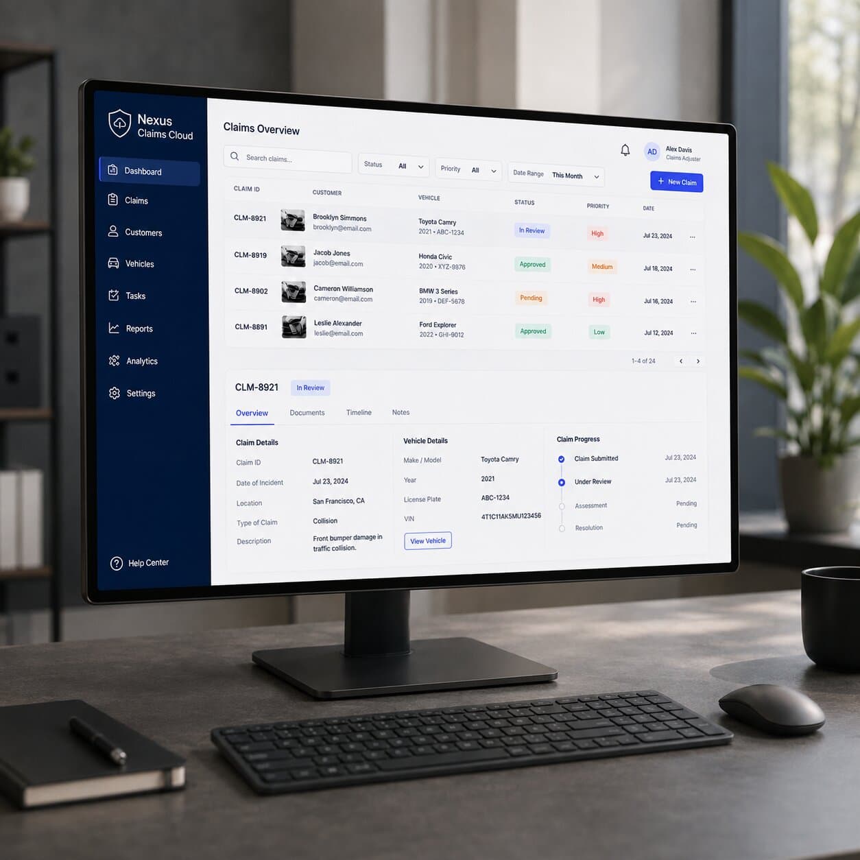 Scaling B2C Insurance Growth via Automated Claims — build screenshot 1