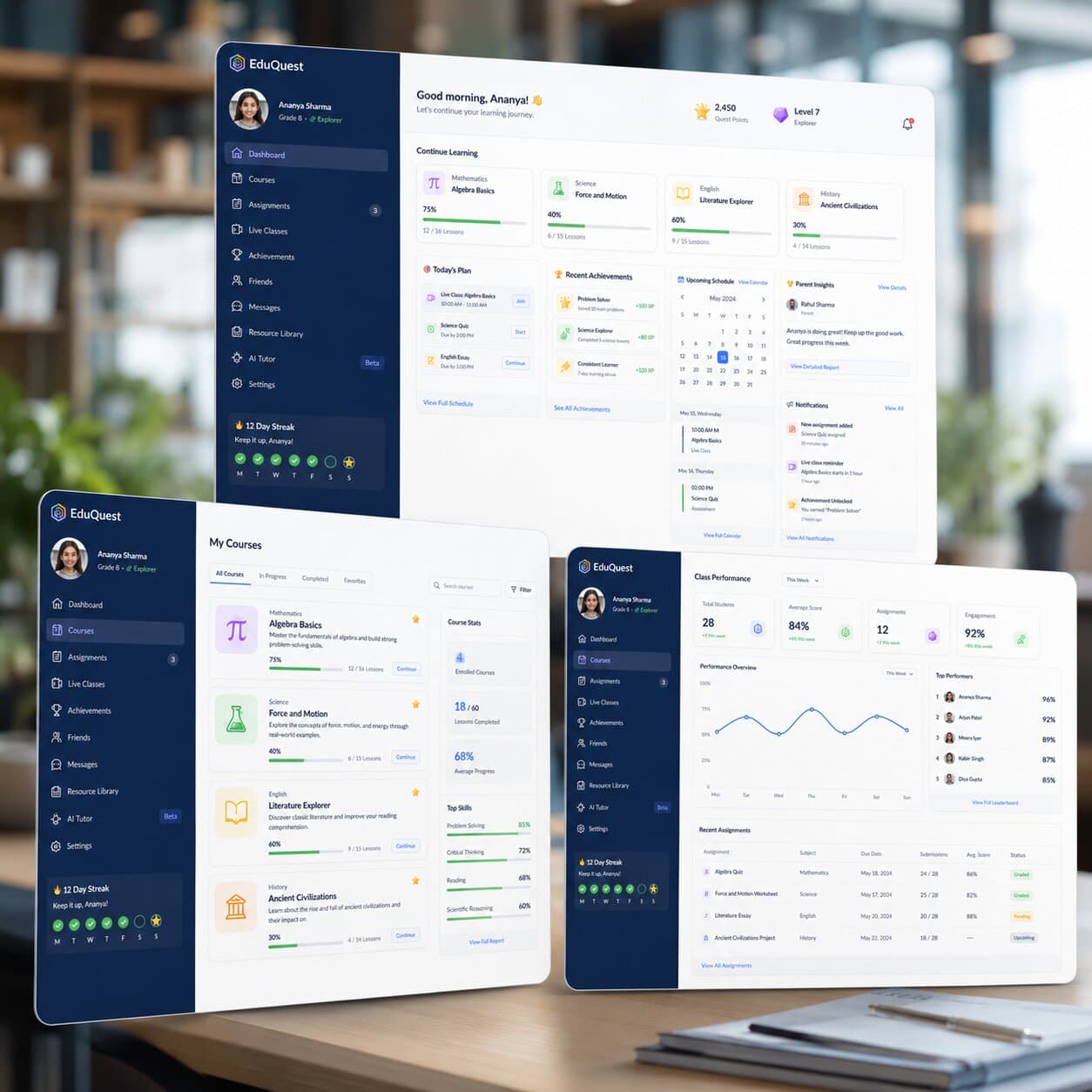 Modernizing E-Learning via Gamified Interaction — build screenshot 1