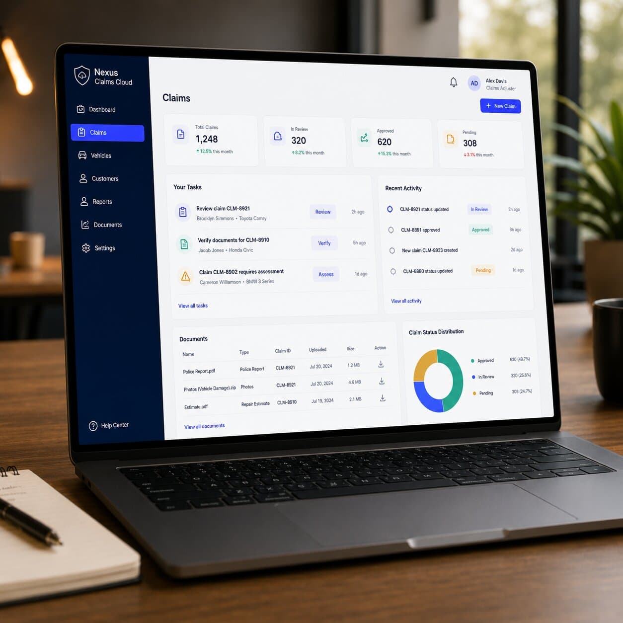 Scaling B2C Insurance Growth via Automated Claims — build screenshot 2