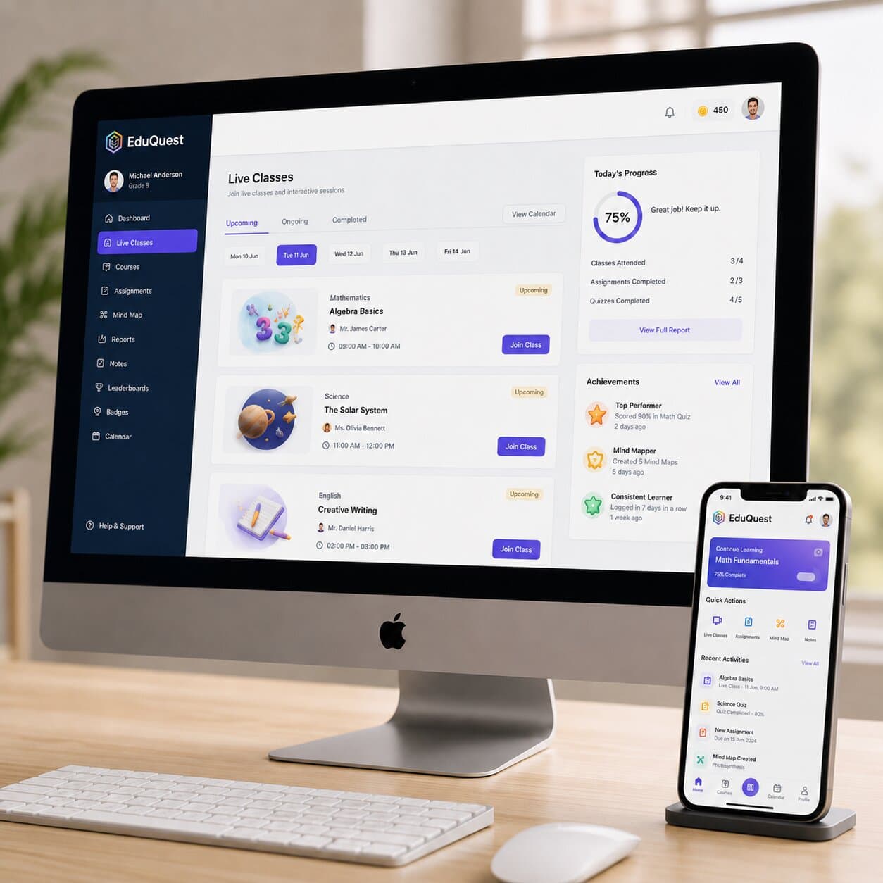 Modernizing E-Learning via Gamified Interaction — build screenshot 3