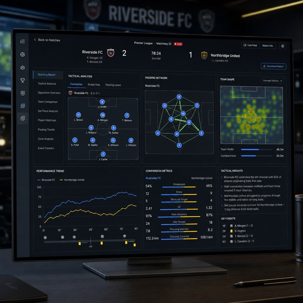 Optimizing Match-Day Operations and Fan Intelligence — build screenshot 2