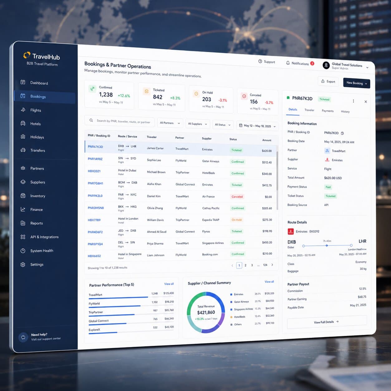 Optimizing Global Travel Aggregator Performance: — build screenshot 2