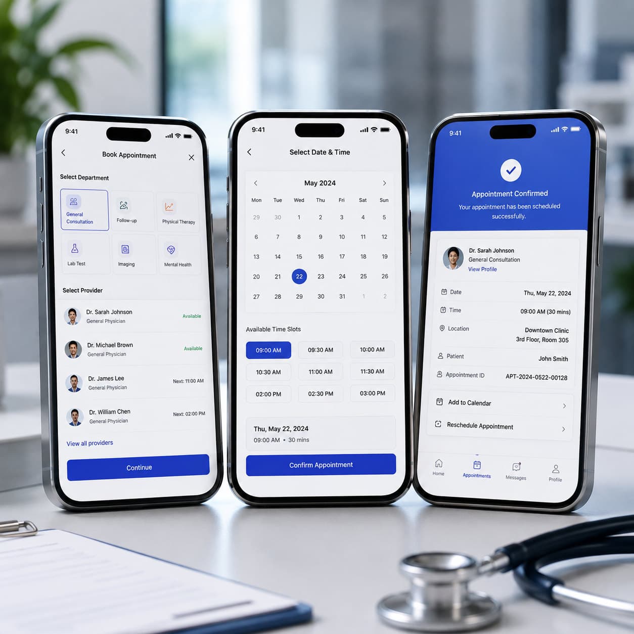 Intelligent App Modernization: Scaling Clinical Efficiency by 35% — build screenshot 3